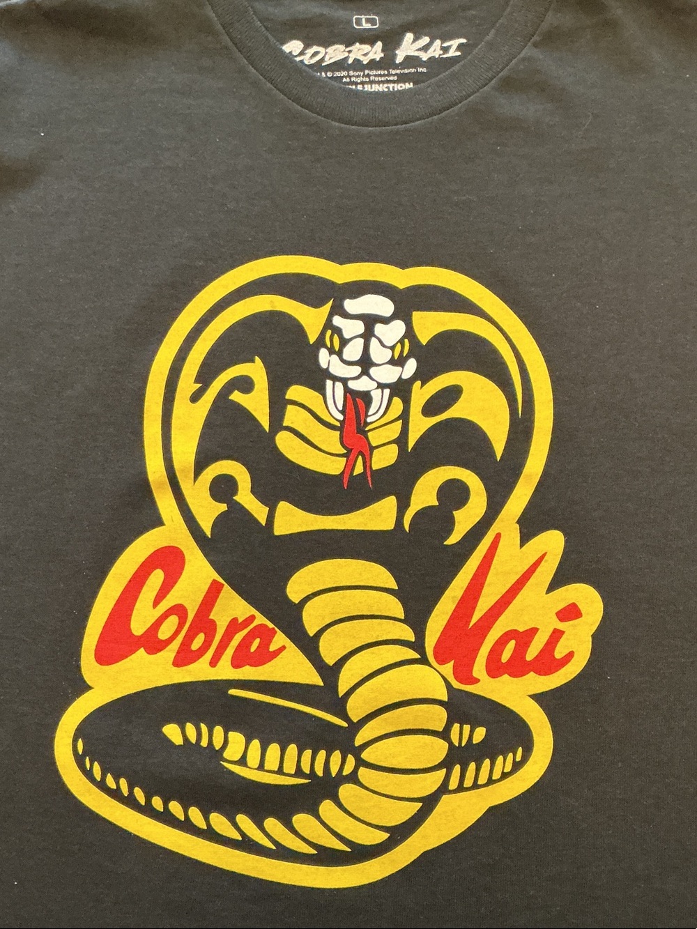 Cobra Kai Logo Short Sleeve Tee - Black